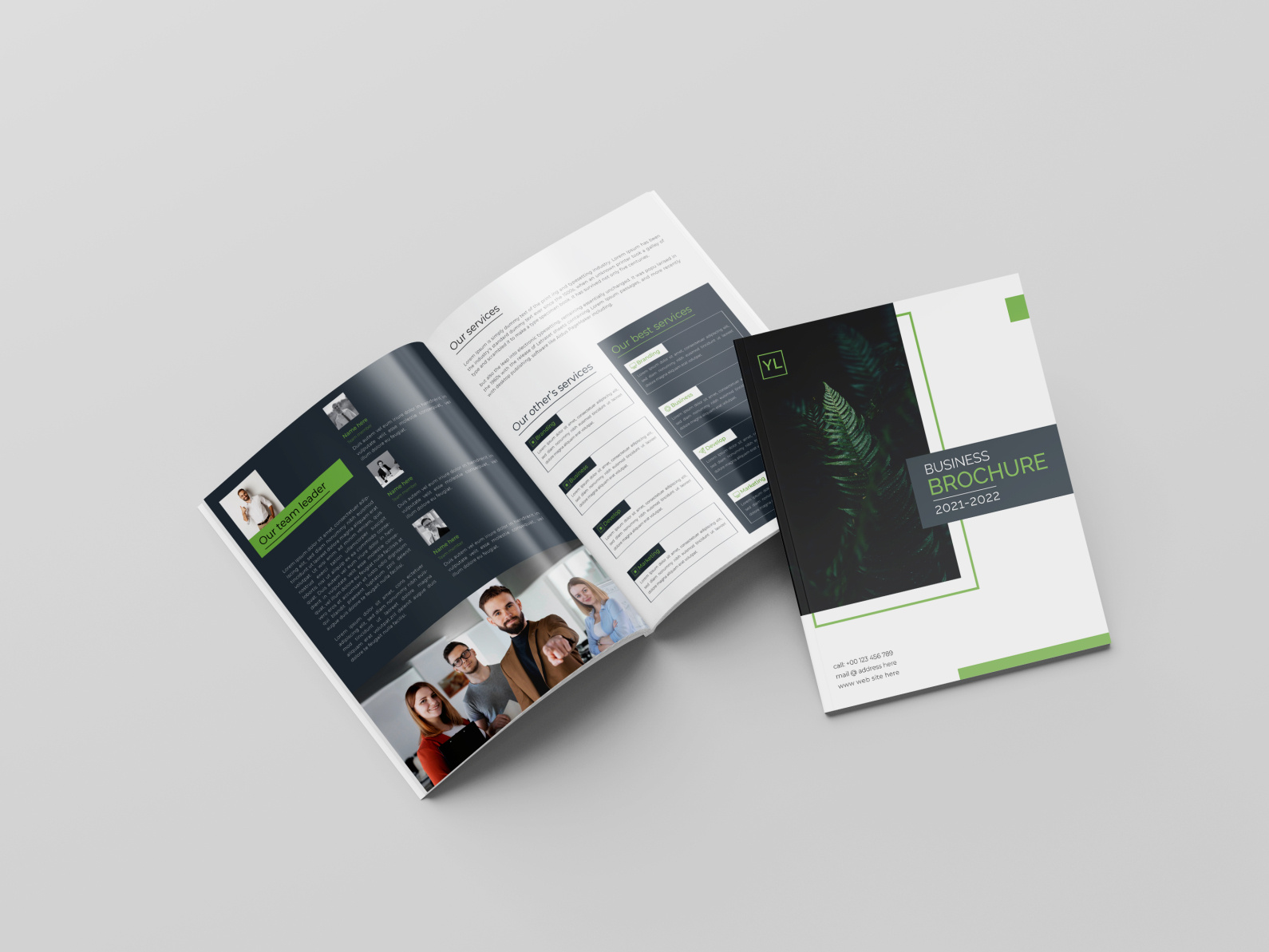 Business brochure design by Shafayat Alam on Dribbble