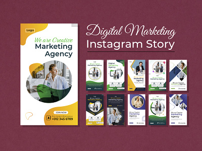 Digital marketing Instagram story design banner branding brochure clean digital marketing elegant facebook post fashion flyer instagram post instagram story magazine minimal social media design social media post social media story stories story web banner webinar