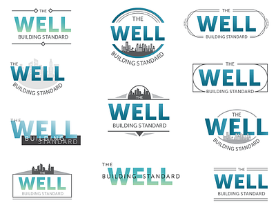 Text lockups for WELL - WIP city font layout letters lockup logo text typography well wellness