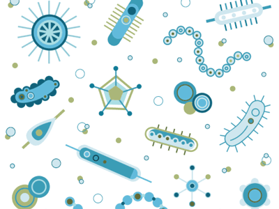 Subway Bacteria bacteria germs gif illustrator nyc vector