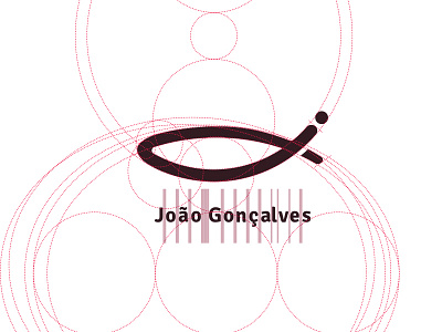 Joao Gonçalves fish logo logotype