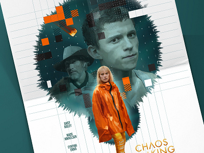 Poster for Chaos Walking @chaoswalking design fedchenko idea illustration movie photoshop poster плакат постер