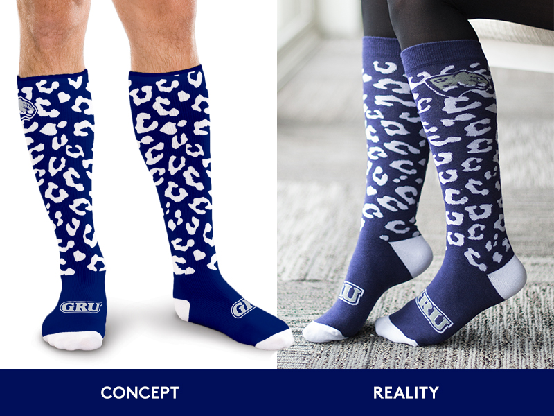 GRU Awesome Socks by Sean Mooney for Wier / Stewart on Dribbble