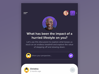 Discussion View - Huddol App