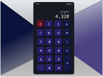 Daily UI #004 Calculator app calculator calculator design calculator ui dailyui dailyuichallenge design figma ui ux