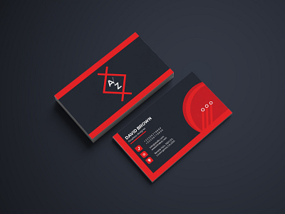 professional Stationery Clean and modern  business card design