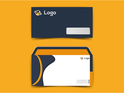 professional envelop Design branding business business card card clean corporate elegant envelop illustrator minimal professional vector