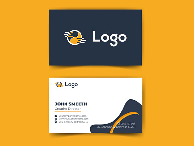 stationary Clean and modern Business card design.