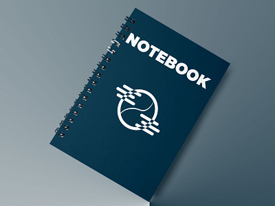 stationary Minimal Notebook design.