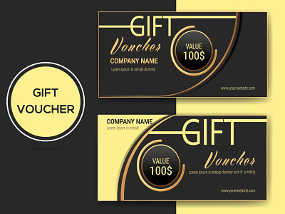 Gift Voucher branding elegant gift certificate gift voucher illustration modern professional promote promotion rewards simple special offer super deal voucher voucher deals