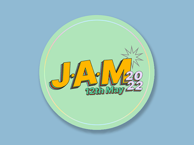 Badge for J.A.M Event