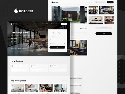 HOTDESK booking desk disk hot hot desk hotdesk price product product design productdesign products rent rental ui ui ux ux uxui web design website