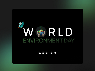 World Environment Day branding design gradient illustration logo marketing nature website world