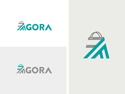 Logo Design for an apps (AGORA) branding graphic design logo minimallogo