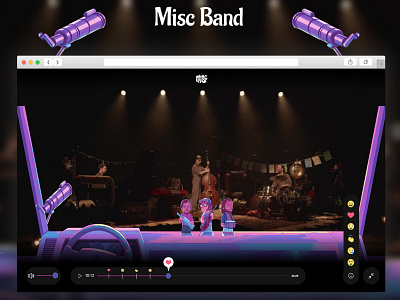 Misc Band firebase music show reactjs website