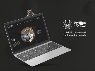 Pavillon de la Faune html css website woocommerce