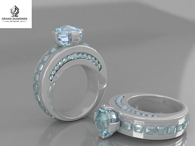 Buy Diamond Wedding Ring Online | Grand Diamonds Antwerp diamondring engagementring granddiamonds weddingring