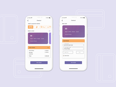 Credit card checkout screens android app appdesign apple bankcard card cart checkout creditcard debitcard design designios ios payment screen screens ux