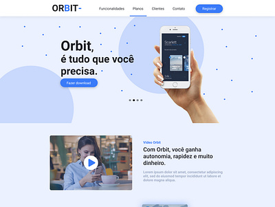 Orbit design frontend ui ux web webdesign