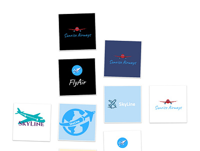 Day 12 of #dailylogochallenge airline canva dailylogochallenge design logo logodesign plane