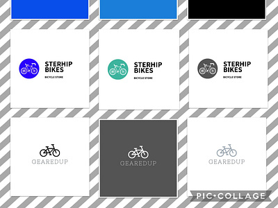 Day 24 of #dailylogochallenge bicycle canva dailylogochallenge design logo logodesign