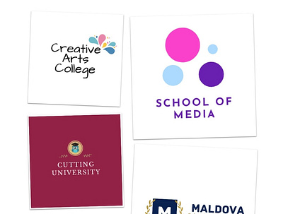 Day 38 of #dailylogochallenge canva college dailylogochallenge day38 design logo logodesign university