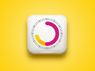I Track My Time app icon infographics iphone time tracking