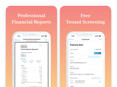 Rental App - App Store Screenshots 2 app design interface ios iphone marketing marketing collateral mobile real estate ui