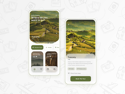 Travel App Design