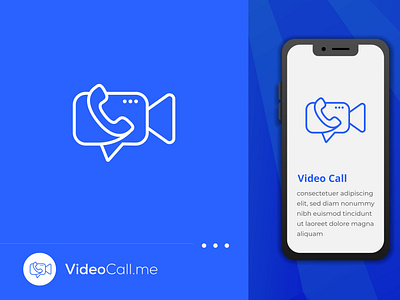 Video Call App logo Or icon design  | App logo design | Icon