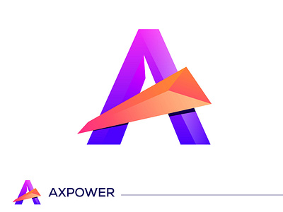 Axpower | A latter logo design | logo mark