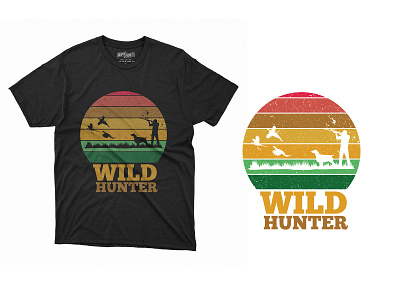 Hunting T-Shirt Design by mdsakibgd on Dribbble