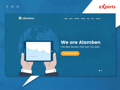 Alamben website template