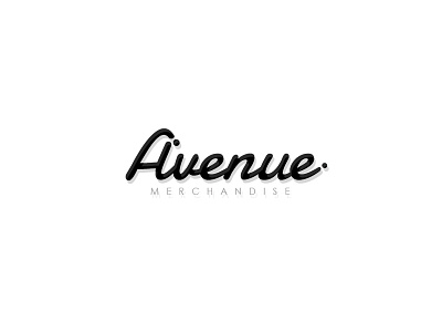 Logo Design - for Avenue Merchandise designer dribbble dribbble invite illustration illustrator logo logo design logo designer web web design web designer