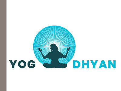 Yog Dhyan branding creative logo design graphic design icon illustration illustrator logodesign milimastic logo photoshop simple logo