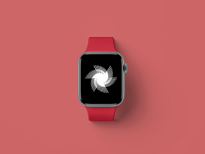 Star iwatch front Mockup branding creative logo design graphic design illustration illustrator logodesign milimastic logo simple logo vector