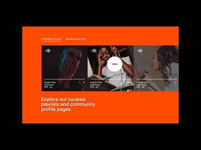 Landing Page Design advertising clean uiux design digital experience ecommerce landing page modern music saas uiux user experience user interface