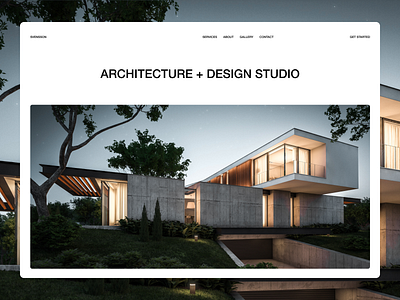 ARCHITECTURE WEBSITE REDESIGN