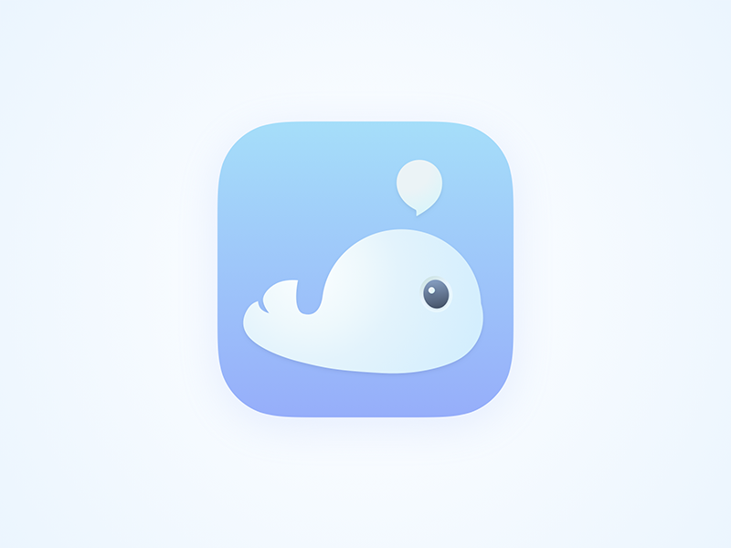 Whale by ZEID on Dribbble