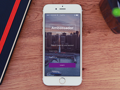 Ambassador - Mobile App android smartphone android tablet design illustrator iphone mobile uiux