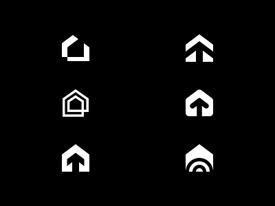 Home brand branding design graphic icon logo