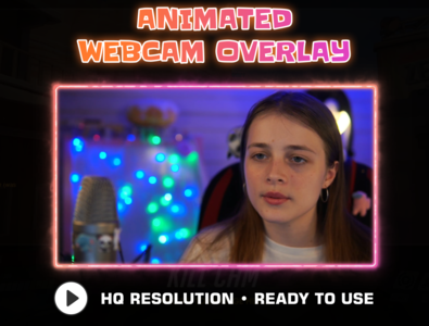 Cute Rabbit Webcam Overlays for Streaming by Oksana qoqsik on Dribbble