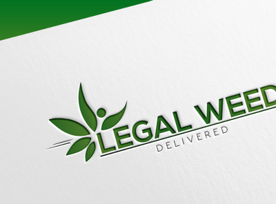 Legal Weed creative logo icon illustration logo logo design logo mark natural logo