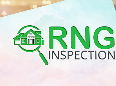 RNG inspection Logo branding creative logo design illustration logo logo design logo mark natural logo rng inspection logo sazib roxy ui vector