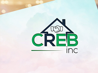 CREB inc Logo branding creative logo creb creb inc logo crebinc design home logo illustration logo logo design logo mark natural logo real esatet logo sazib roxy ui vector