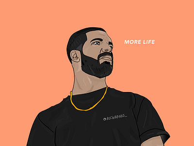 Drake - More Life design drake graphic graphicdesign illustration life more sketch