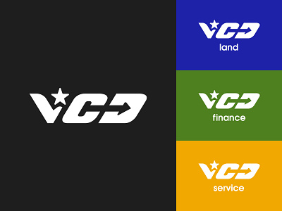 VCD logo design branding design graphic design logo