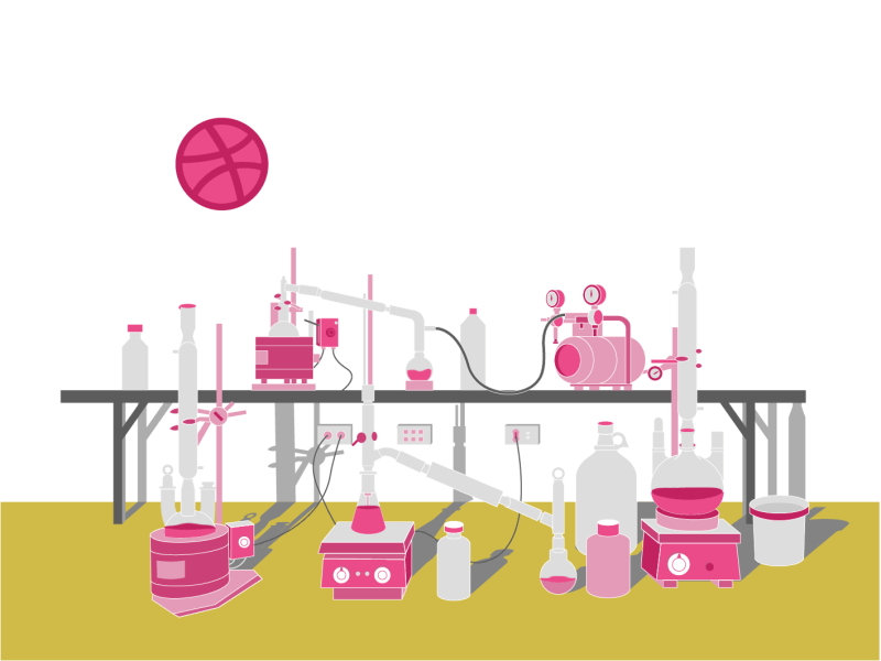 Dribbble Lab animation chemistry lab dribbble first shot hello zack onisko