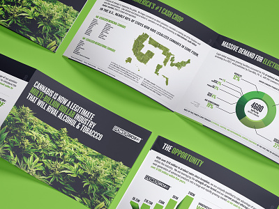 Powerbox Cannabis Industry Pitch Deck booklet cannabis deck design epk grow industry infographics investor marijuana pitch powerbox press kit recreational systems weed