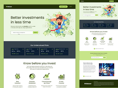 BDozer Homepage Design